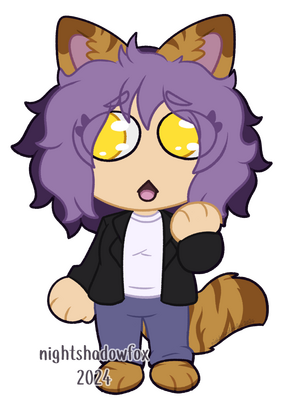 Mini chibi of my character, Kyo