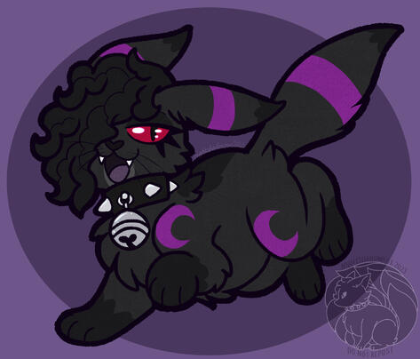 Chibi of one of my Pokésonas, Nocturne
