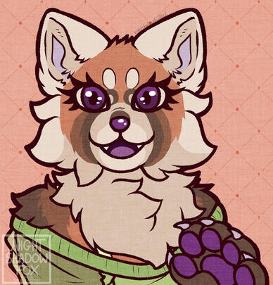Rosemary, a character belonging to Huskiescanfly. Drawn for Art Fight 2022.