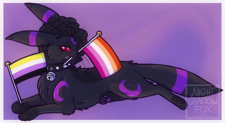 One of my secondary Pokésonas, Nocturne